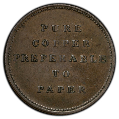 Ireland Thomas holiday Pure Copper Preferable to Paper 1/2 Half Penny AM-4 W-2012
