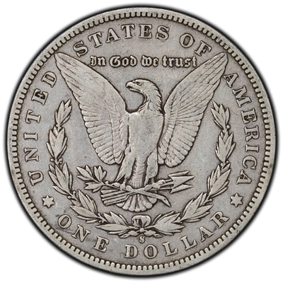 SOLD United States 1892-S $1 Morgan Silver Dollar Coin