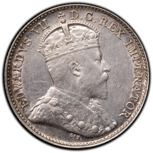 SOLD Canada 1902 5 Cents Silver Coin