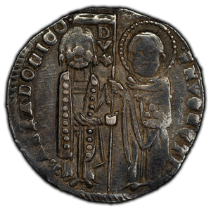 SOLD Italy Venice 1339-42 Grosso Silver Coin