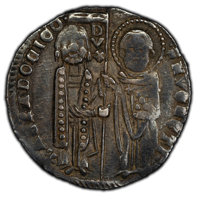 SOLD Italy Venice 1339-42 Grosso Silver Coin