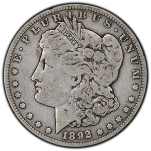 SOLD United States 1892-S $1 Morgan Silver Dollar Coin