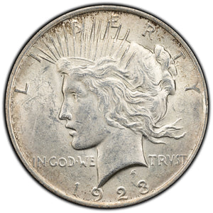 SOLD United States 1923 $1 Peace Silver Dollar Coin