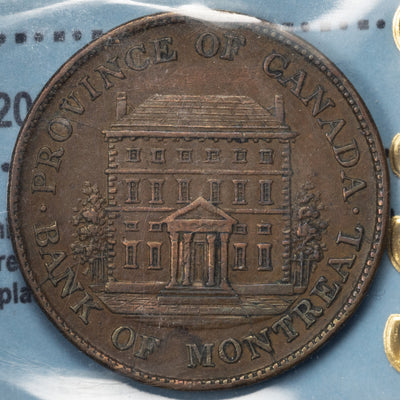 Canada 1842 Halfpenny Token CH #PC-1A2 - CCCS EF-40