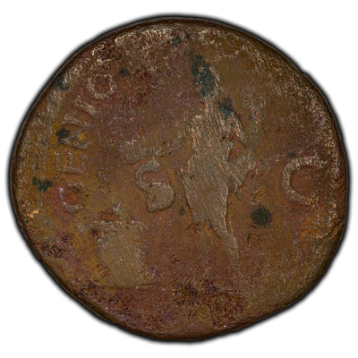 SOLD Ancient Rome Nero Ca. AD 65 As RIC 464