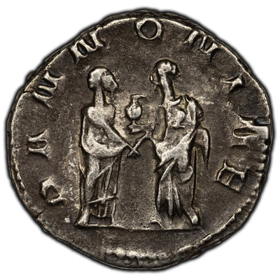 SOLD Ancient Rome Trajan Decius AD 249-51 Antoninianus Silver Coin