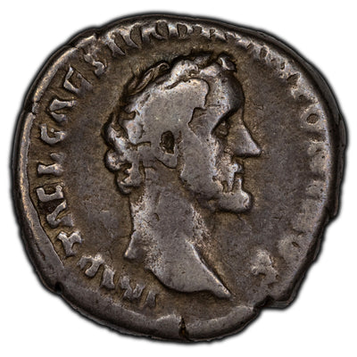 SOLD Ancient Rome Antoninus Pius AD 138-61 Denarius Silver Coin