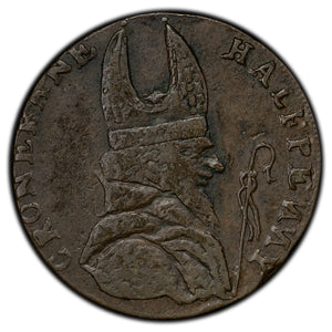 SOLD Ireland 1796 Wicklow 1/2 Half Penny Token D&H #56