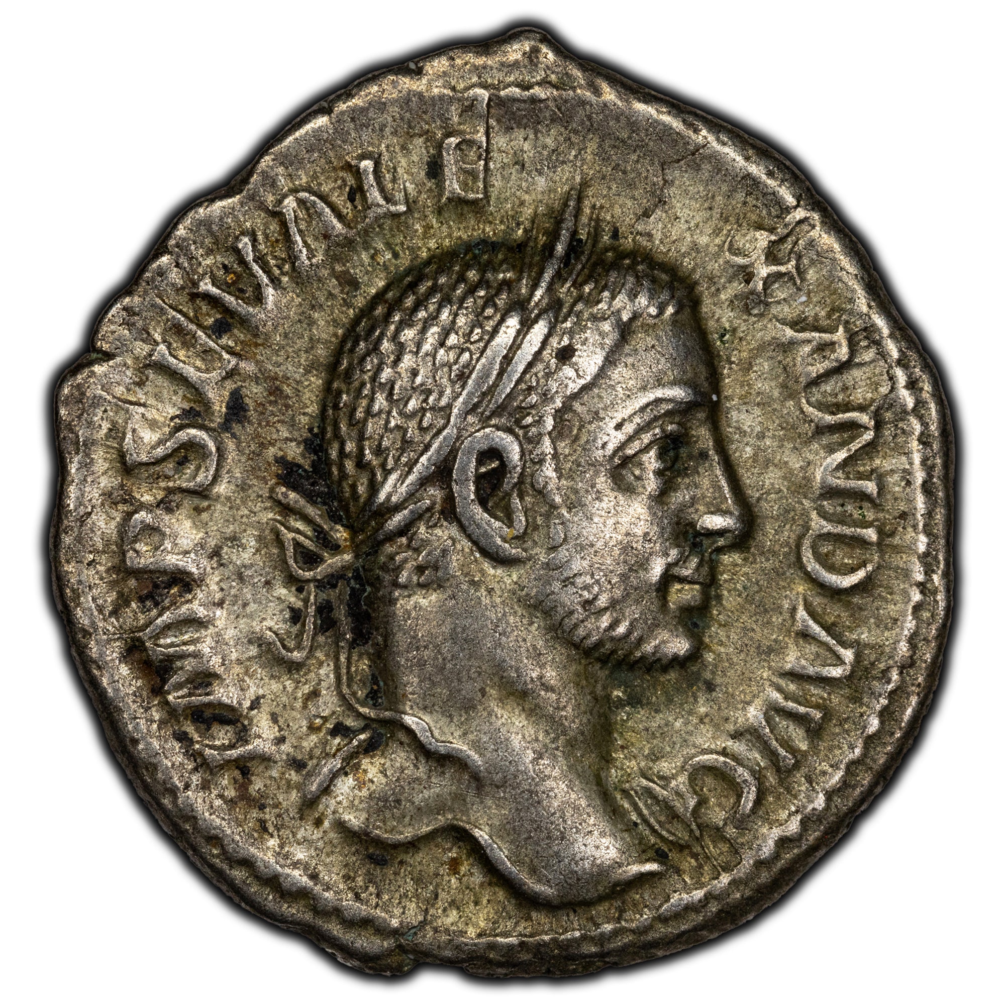 SOLD Ancient Rome Severus Alexander AD 222-235 Denarius Silver Coin ...