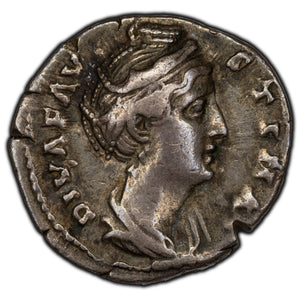 SOLD Ancient Rome Faustina Senior AD 138-161 Denarius Silver Coin