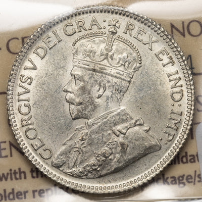 SOLD Canada 1936 25 Cents Quarter Silver Coin - ICCS MS-62