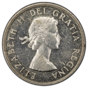 SOLD Canada 1956 $1 Silver Dollar Coin - AU