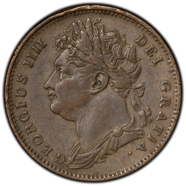 Great Britain 1825 Farthing Coin - The Toronto Coin Shop