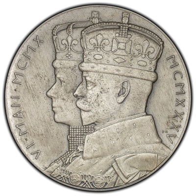 SOLD Great Britain 1935 King George V and Queen Mary Silver Jubilee Medal In Original Box