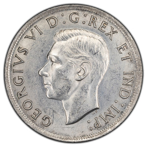 SOLD Canada 1939 $1 Silver Dollar Coin - Parliament Building - Hairlines