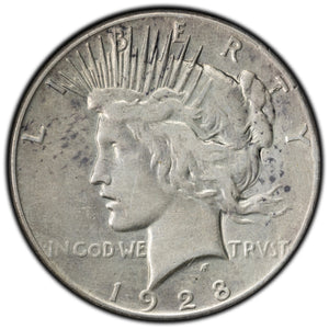 SOLD United States 1928-P $1 Peace Silver Dollar Coin