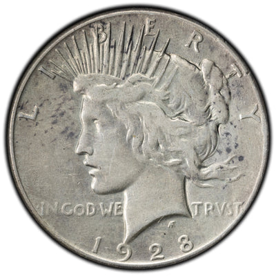 SOLD United States 1928-P $1 Peace Silver Dollar Coin
