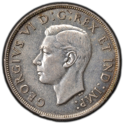 SOLD Canada 1947 Blunt 7 $1 Dollar Silver Coin