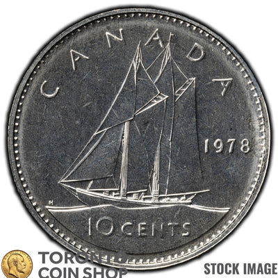 Canada 1978 10 Cents Coin - Specimen Strike
