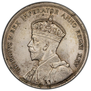SOLD Canada 1935 $1 Silver Dollar Coin - First Year of Issue - Cleaned