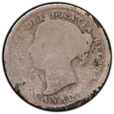 Canada 1900 10 Cents Dime Silver Coin