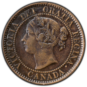 SOLD Canada 1859 Narrow 9 1 Large Cent Coin