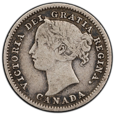 SOLD Canada 1884 10 Cents Dime Silver Coin