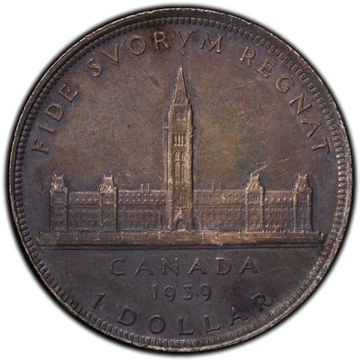 SOLD Canada 1939 2xHP $1 Silver Dollar Coin
