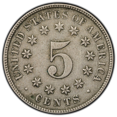 SOLD United States 1872 5 Cents Shield Nickel Coin