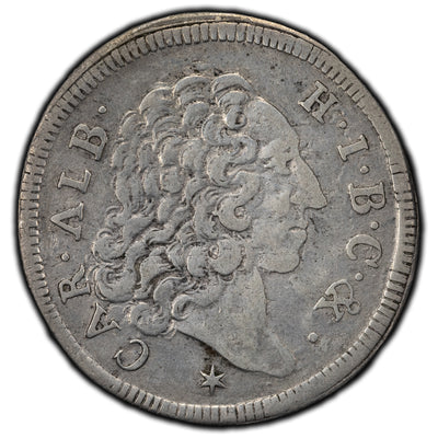 SOLD Germany Bavaria 1729 30 Kreuzer Silver Coin KM #402