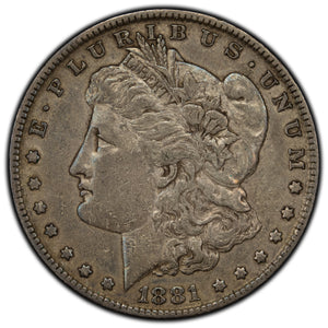SOLD United States 1881 $1 Morgan Silver Dollar Coin
