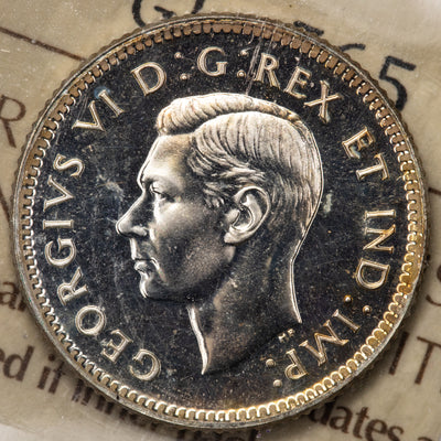 SOLD Canada 1947 10 Cents Dime Silver Coin - ICCS Specimen SP-64
