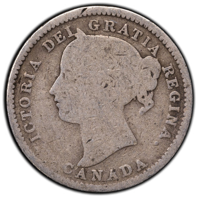 SOLD Canada 1900 10 Cents Dime Silver Coin