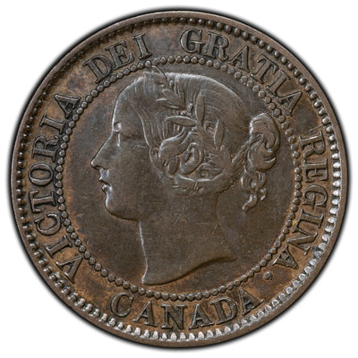 SOLD Canada 1859 Wide 9/8 1 Large Cent Coin