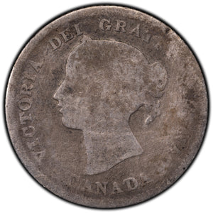 SOLD Canada 1874-H Crosslet 4 5 Cents Silver Coin
