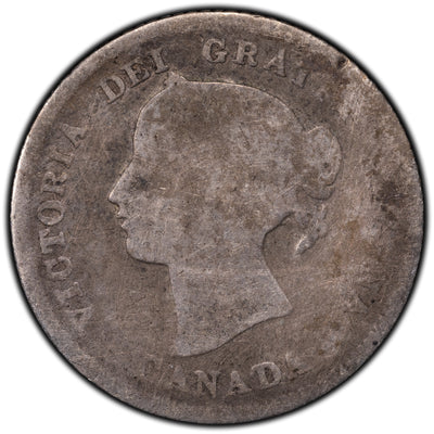 SOLD Canada 1874-H Crosslet 4 5 Cents Silver Coin