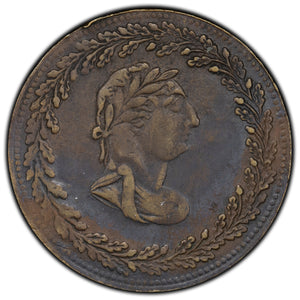 SOLD Lower Canada 1812 1/2 Half Penny Token LC-48-19