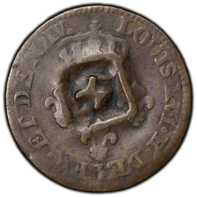 SOLD West Indies Tortola Black Dogges Counterstamp on Cayenne 2 Sold