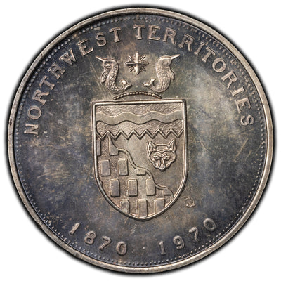 Canada 1970 Northwest Territories Commemorative Medal 36.5mm
