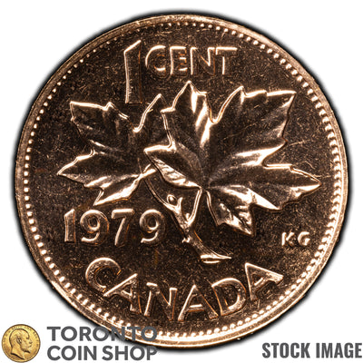 Canada 1979 1 Cent Coin - Specimen Strike
