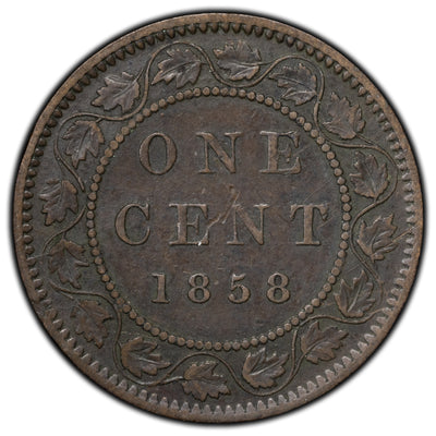 SOLD Canada 1858 1 Large Cent Coin - First Year of Issue