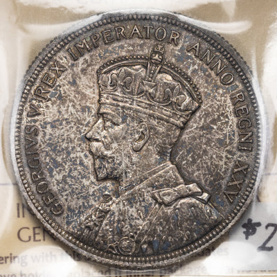 Canada 1935 $1 Silver Dollar Coin - ICCS MS-65