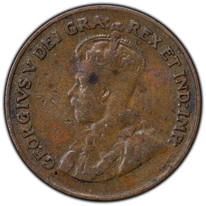 SOLD Canada 1922 1 Small Cent Coin - Corrosion