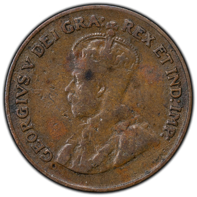 SOLD Canada 1922 1 Small Cent Coin - Corrosion
