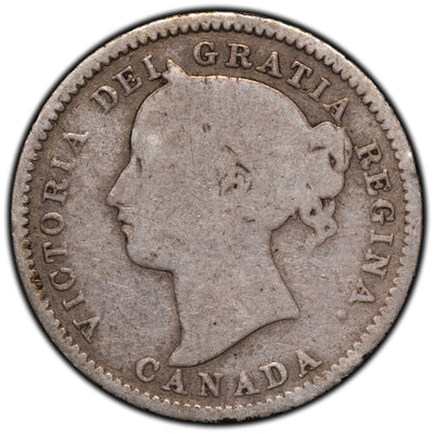 SOLD Canada 1898 10 Cents Dime Silver Coin