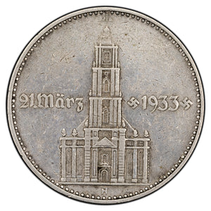 SOLD Germany 1934-A 2 Two Mark Silver Coin
