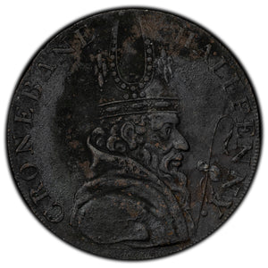 SOLD Ireland 1789 Wicklow 1/2 Half Penny Token D&H #49b
