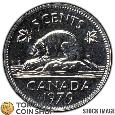 Canada 1979 5 Cents Coin - Specimen Strike