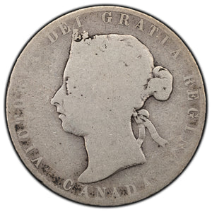 SOLD Canada 1898 50 Cents Half Dollar Silver Coin