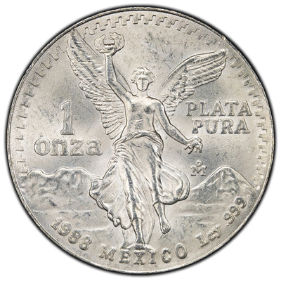 SOLD Mexico 1988 1oz .999 Fine Silver Libertad Coin - Key Date